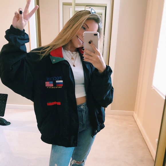 Vintage 90s bomber jacket! - Picture 1 of 5